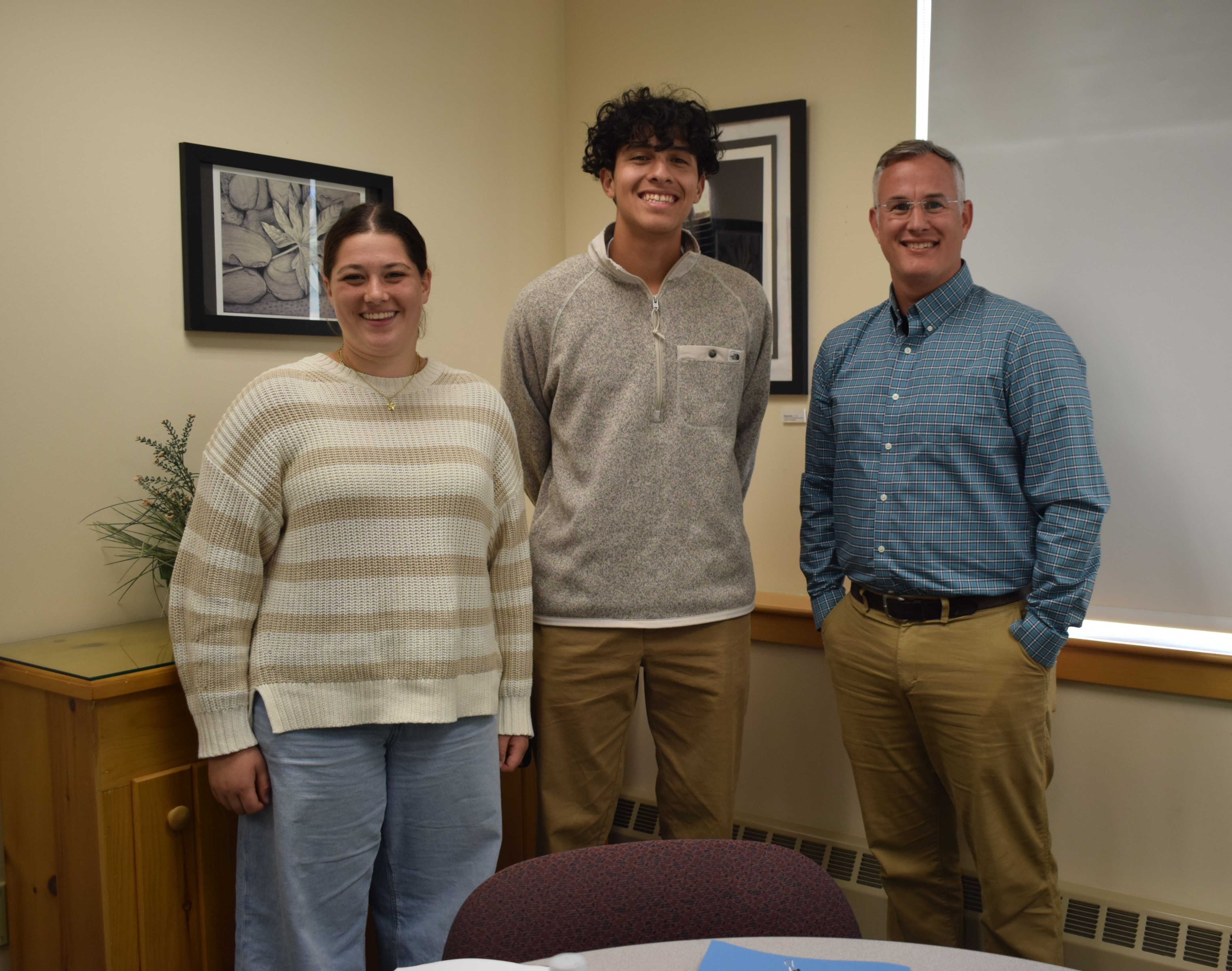 WHS students Abe Medrano and Carys Ramsey